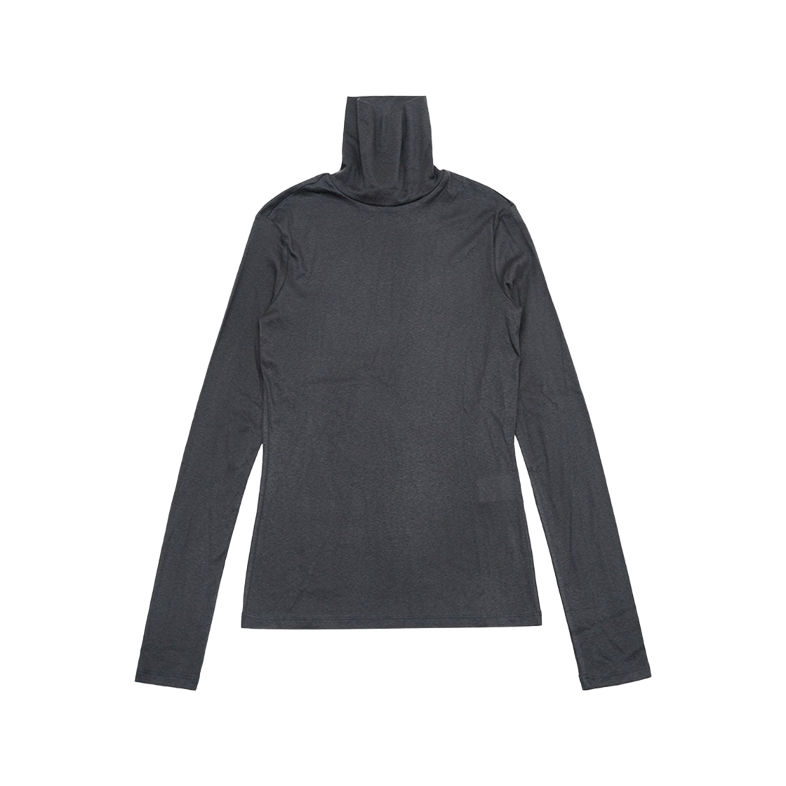 KW4DTSLAM14RG Amomento Women Turtle T-Shirts Charcoal - 24FW