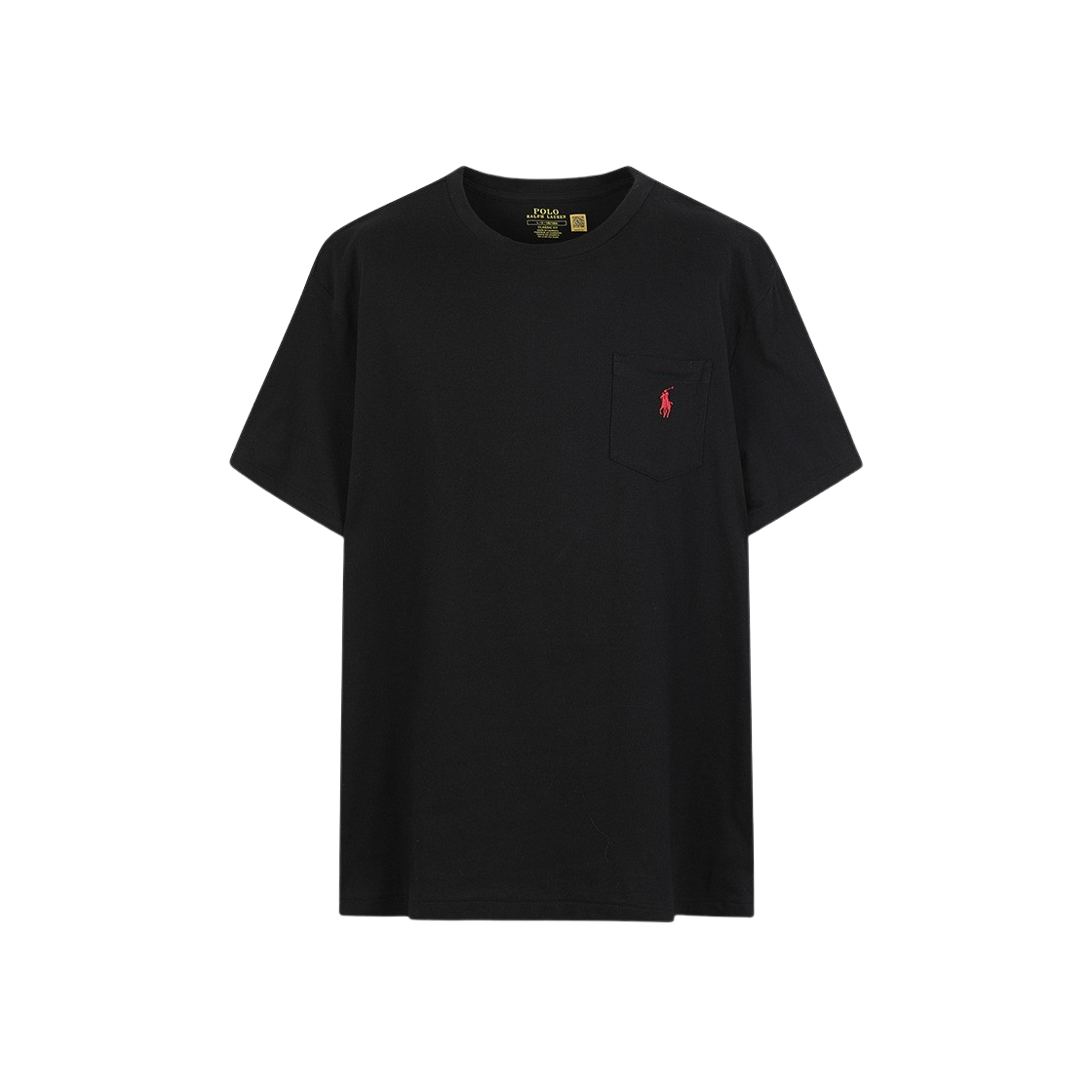 [30%적립] 폴로 랄프 로렌 클래식핏 포켓 티셔츠 블랙([30%적립] Polo Ralph Lauren Classic Fit Pocket T-Shirt Black)