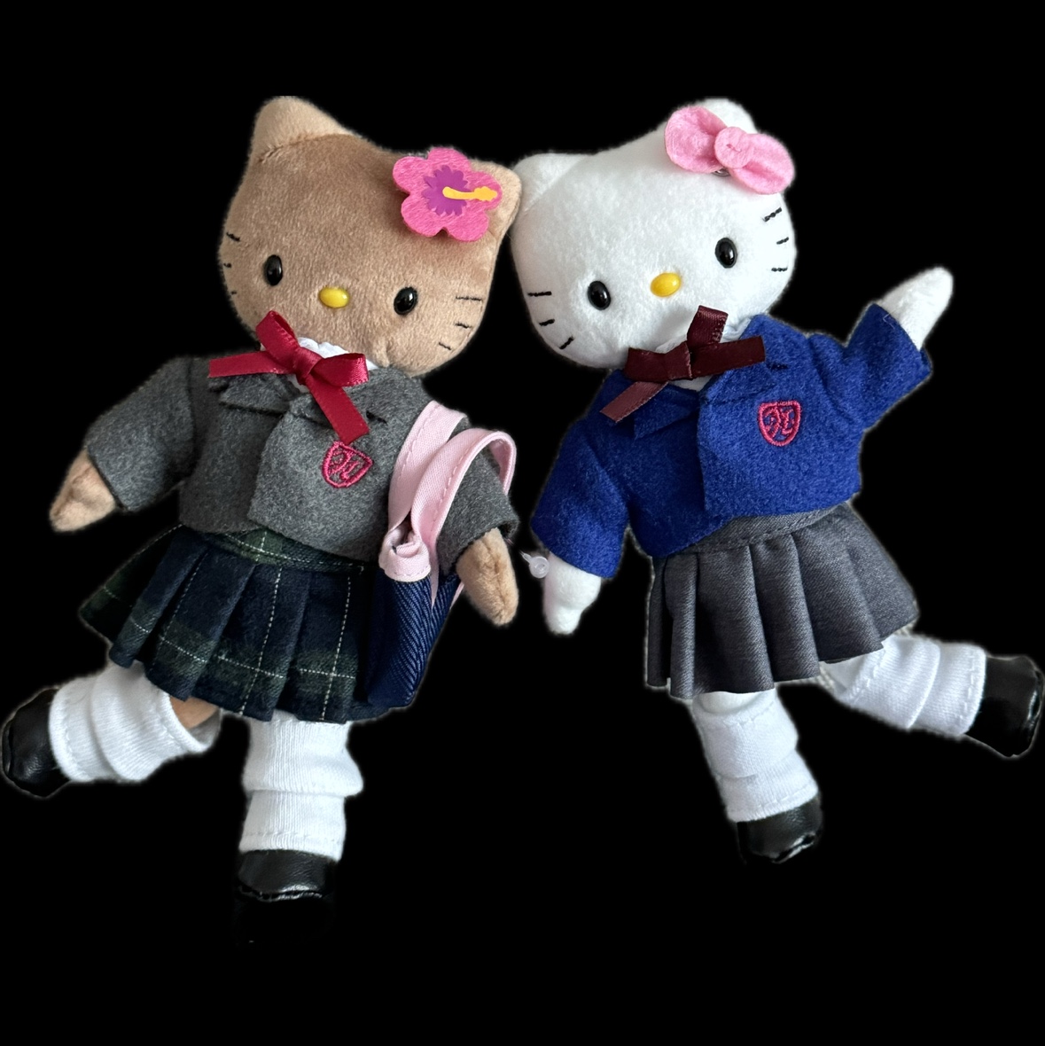 Sanrio Hello Kitty Dress-Up School Uniform, Sanrio Hello Kitty Dress-Up Tanning School Uniform 착용 스타일 - 1