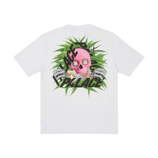Palace Baked P-3 T-Shirt White - 24SS