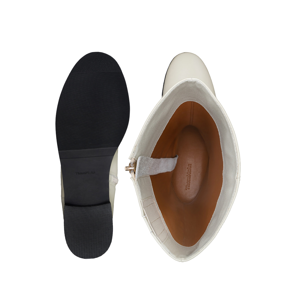톰맥캔 리즈 02 여성 롱부츠-아이보리(THOMMCAN  LEEDS 02   BOOTS -IVORY) - 5