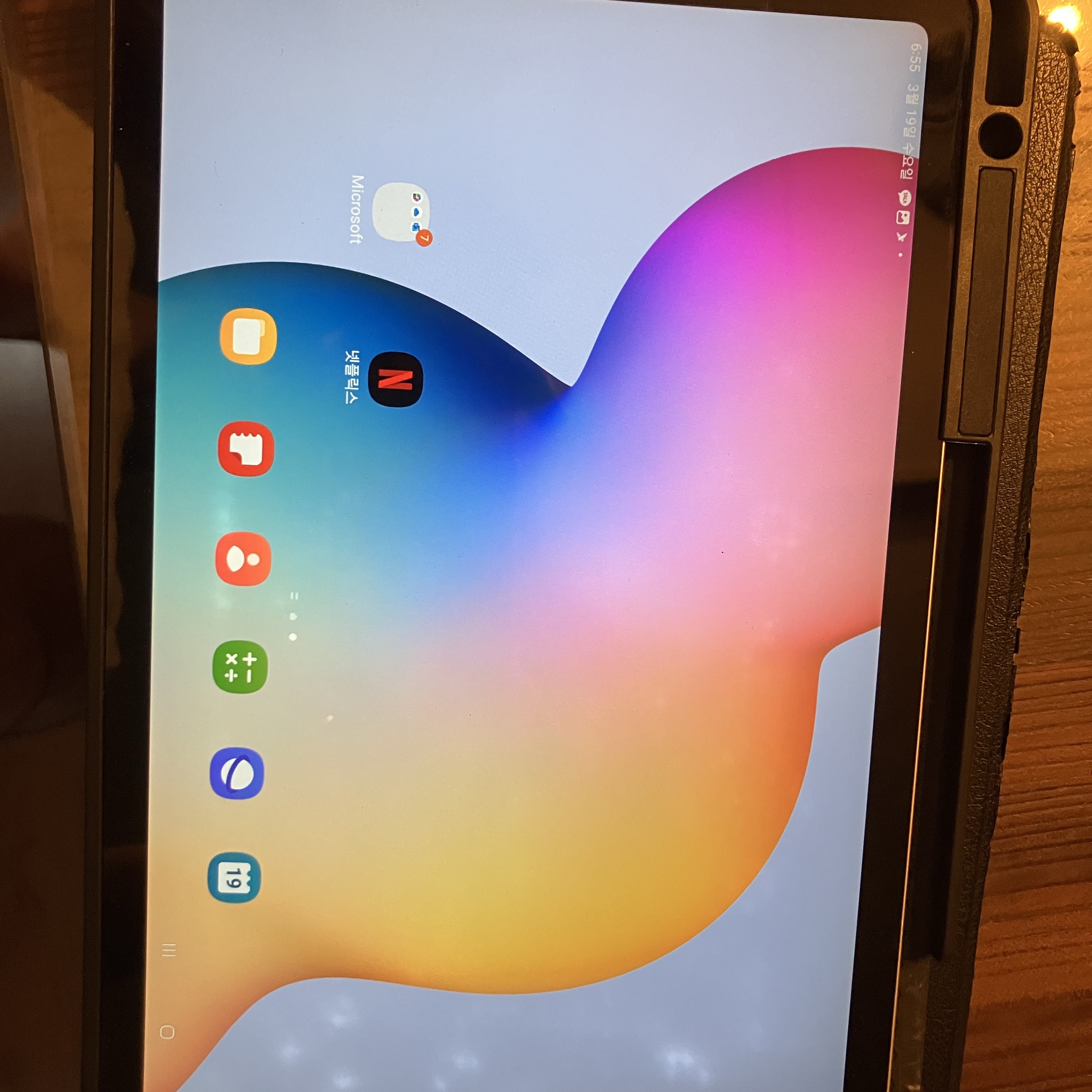 Samsung Galaxy Tab S6 Lite LTE 128GB Oxford Grey (Korean Ver.) 착용 스타일
