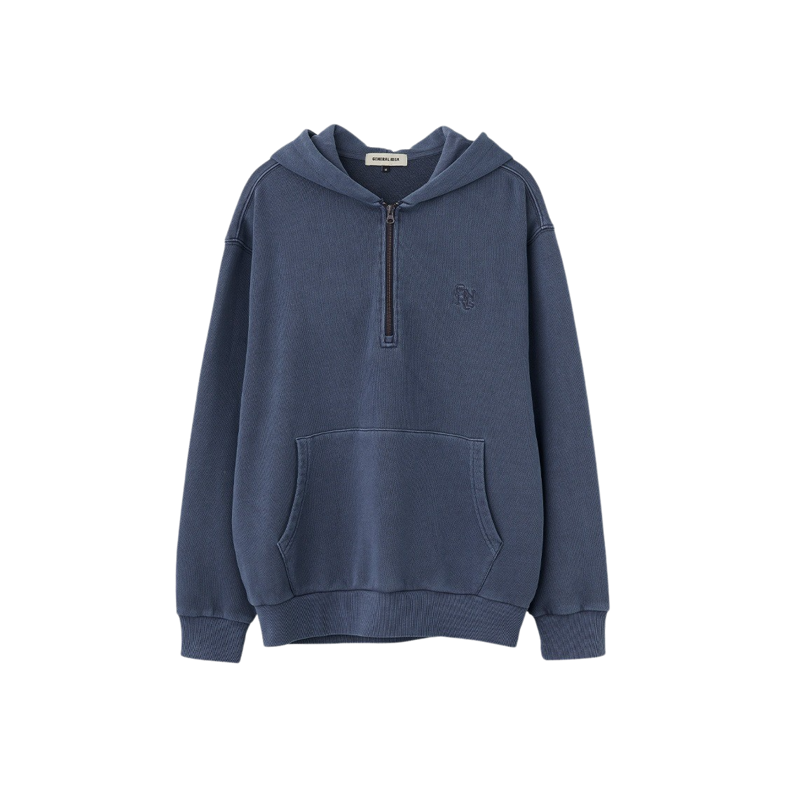 SBD3U02002BLM General Idea Unisex Pigment Hood T-Shirts Blue - 대표 이미지 #1