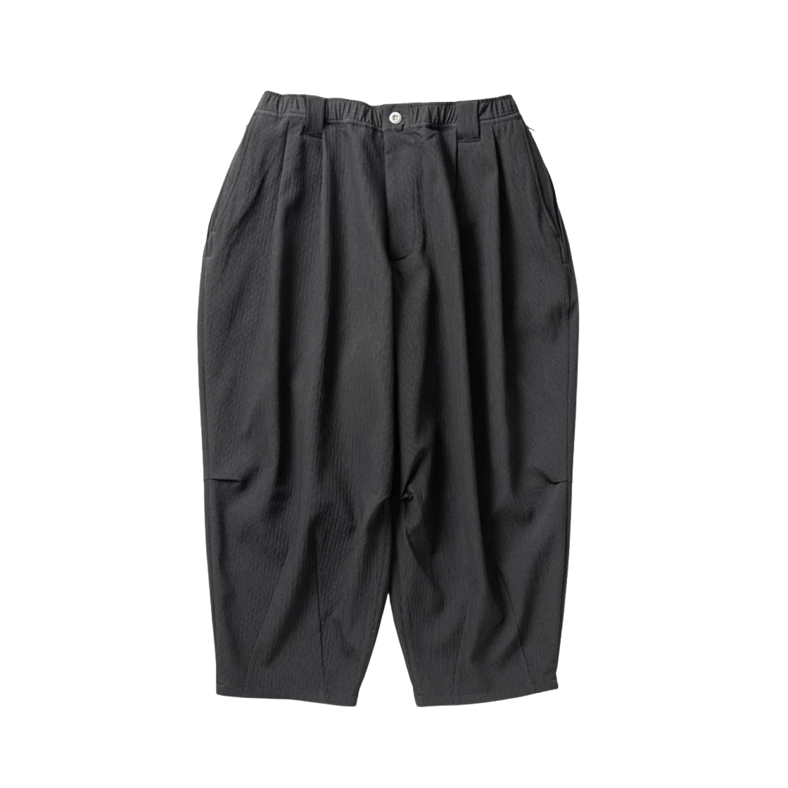 KM4BPALTB06BK Tightbooth Synthe Cord Cropped Pants Black