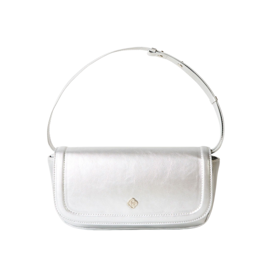 ★HEEARI★ [2nd Reorder] Peony Baguette Bag_Ivory Designer fashion, Seoul-fully created | W Concept
