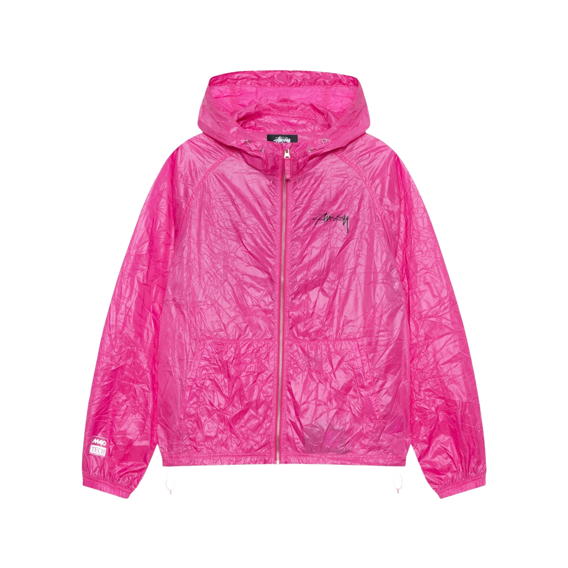 스투시 비치 쉘 링클 나일론 자켓 마젠타 | Stussy | KREAM