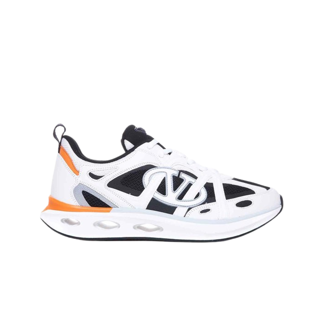 S0I25MCHZH1 Valentino Vlogo Easy Jog Sneakers White Black