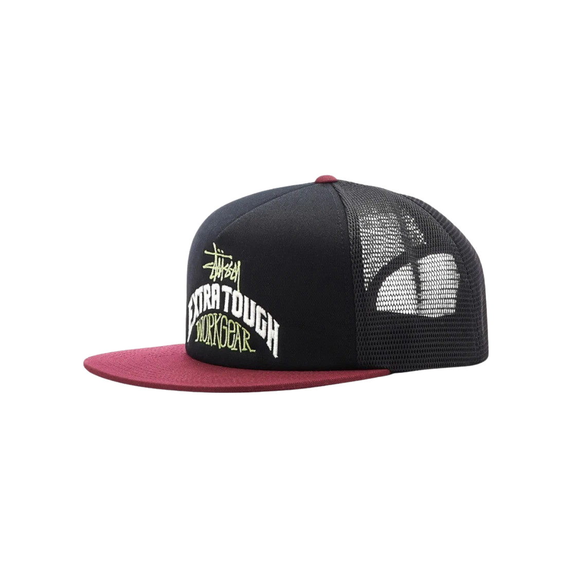 KM4AHTCST188BK Stussy Extra Tough Trucker Cap Black