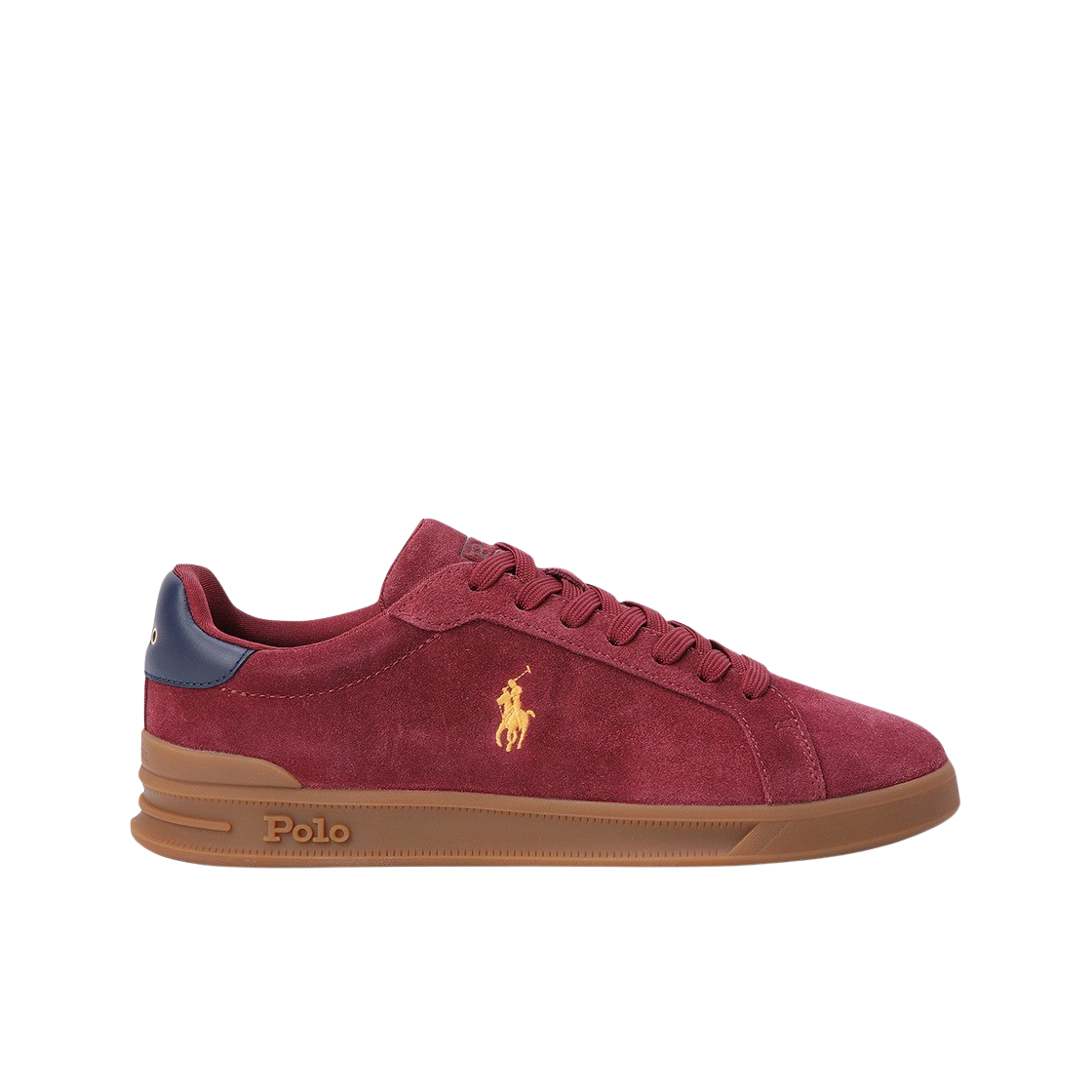 ★ラルフ ローレン★Heritage Court II Suede★Wine Gold 폴로 랄프 로렌 헤리티지 코트 II 스웨이드 스니커즈 와인 골드