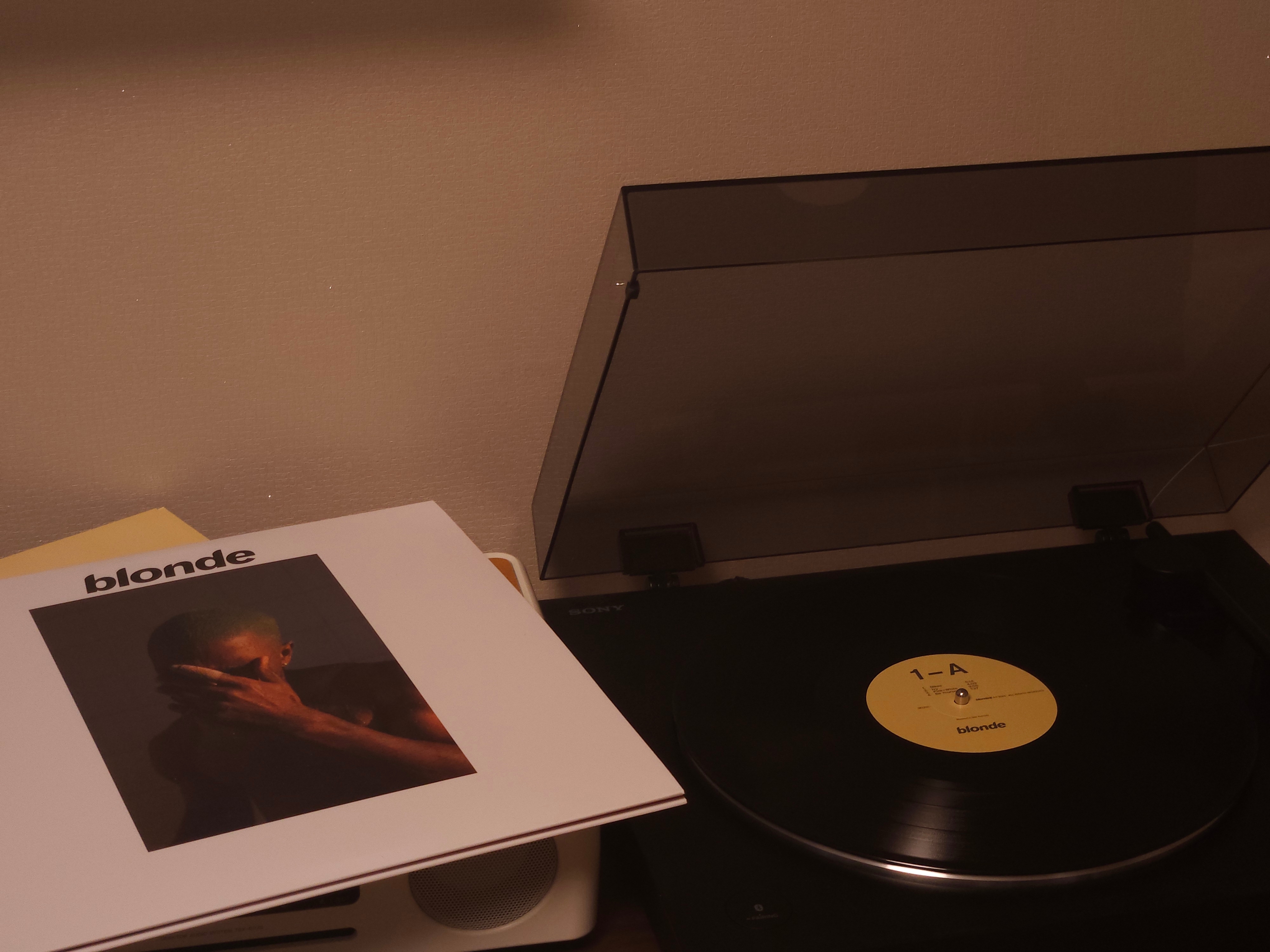 Frank Ocean Blonde Black (2LP) 착용 스타일