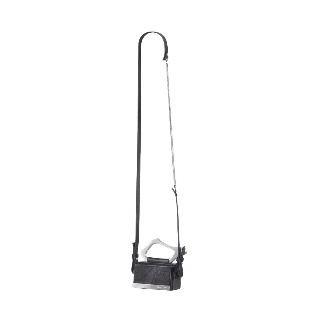 엘리엇 에밀 솔리 마이크로 박스 백 블랙 - 24FW(Heliot Emil Solely Micro Box Bag Black - 24FW)
