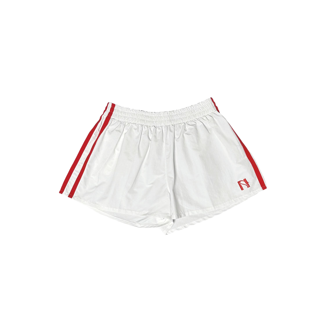 뉴얼린 버블 나일론 트레이닝 쇼츠 화이트(Newalrin Bubble Nylon Training Shorts White)