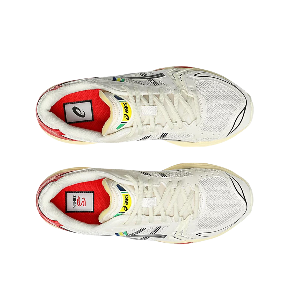 아식스 x 아일톤 세나 젤 카야노 14 버치 파이어리 레드(Asics x Ayrton Senna Gel-Kayano 14 Birch Fiery Red) - 2