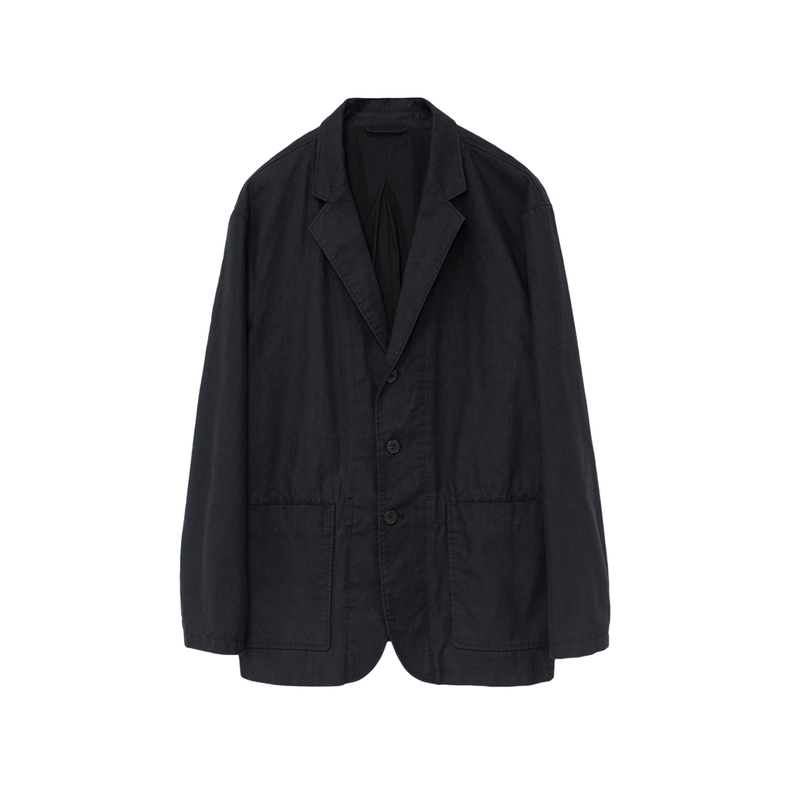 24fw.jkt-002 Gonak Cotton Drill Jacket Black - 대표 이미지 #1