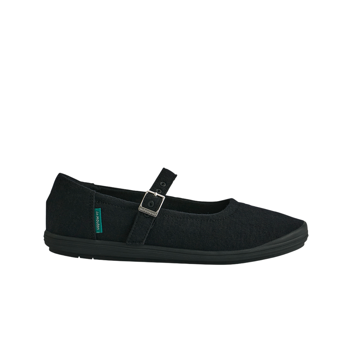 르무통 스위트 발편한 울 플랫 메리제인 슈즈 블랙 (블랙 아웃솔)