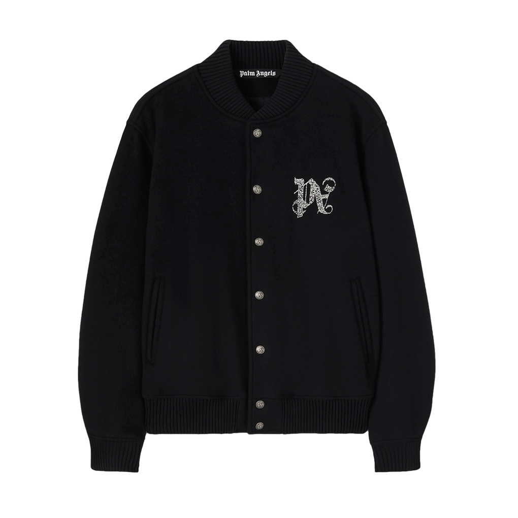 팜엔젤스 모노그램 바시티 블랙