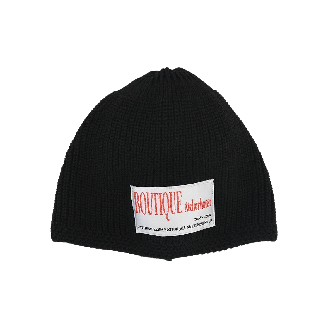 THE MUSEUM VISITOR★韓国★CUBIC LOGO STITCHED BEANIE 3色 THE MUSEUM VISITOR☆韓国☆CUBIC LOGO STITCHED BEANIE 3色