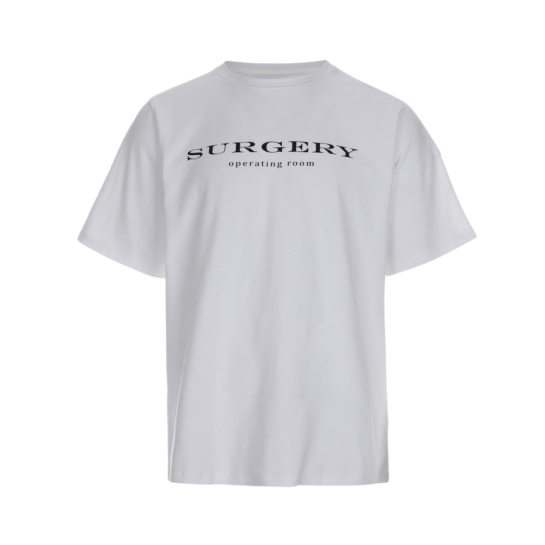【SURGERY】UNBALANCE OPERATING ROOM T-SHIRTS 써저리 언밸런스 오퍼레이팅 룸 티셔츠 화이트 | Surgery | KREAM