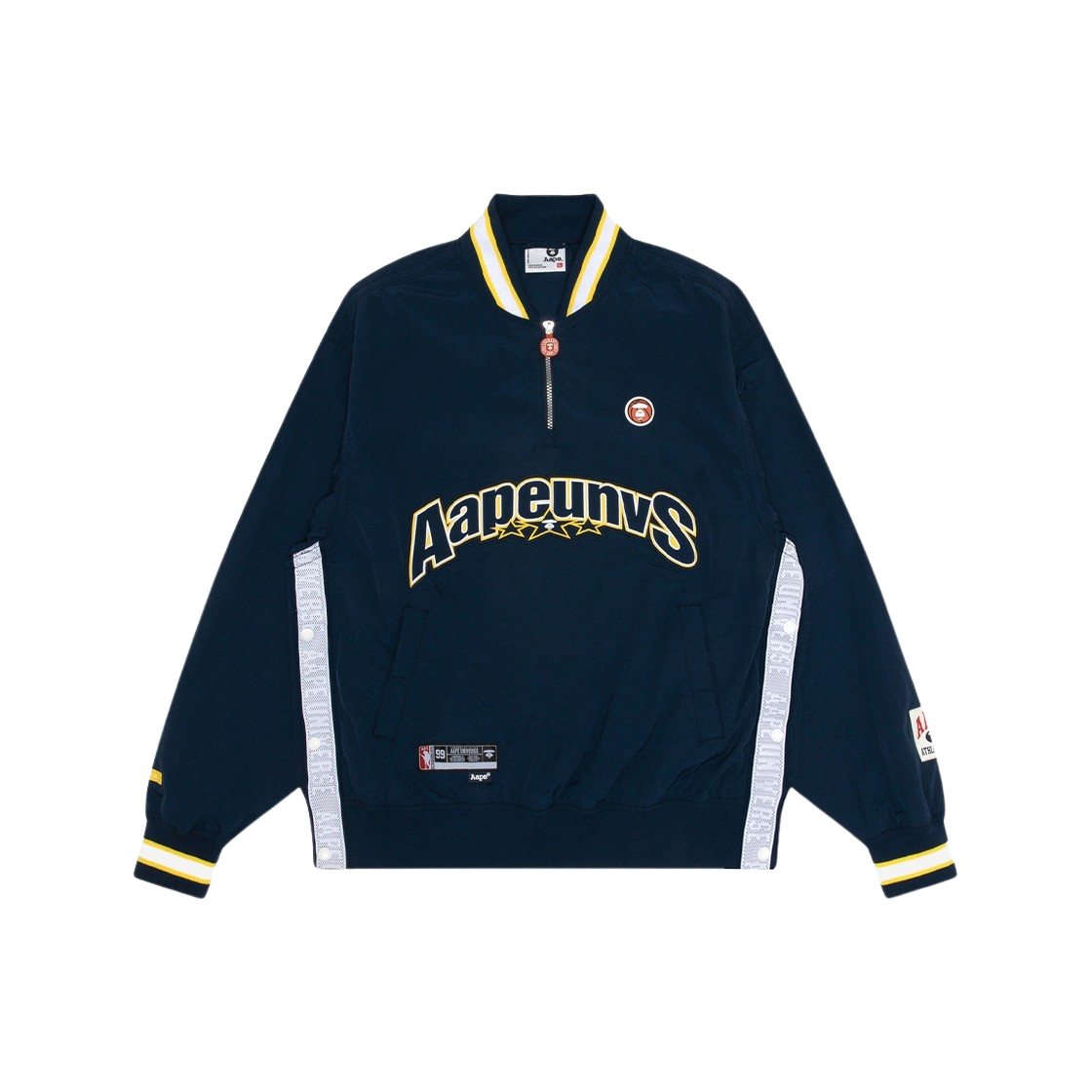 에이프 라이트 웨이트 자켓 네이비(AAPE Light Weight Jacket Navy)