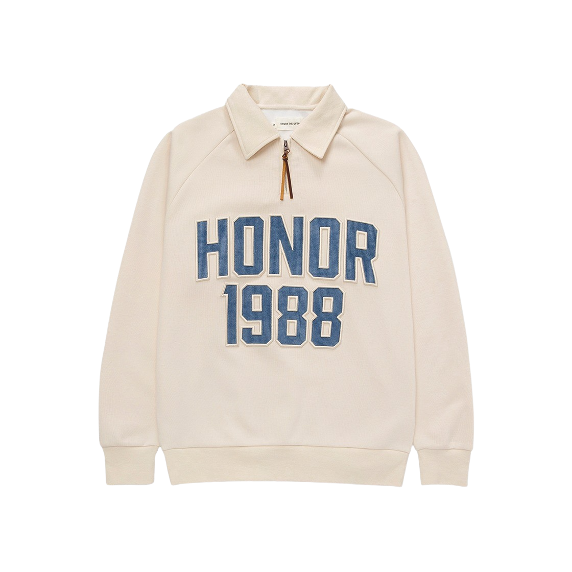 KM4DTSWHG16CR Honor The Gift 1988 QTR Zip Cream - 24FW