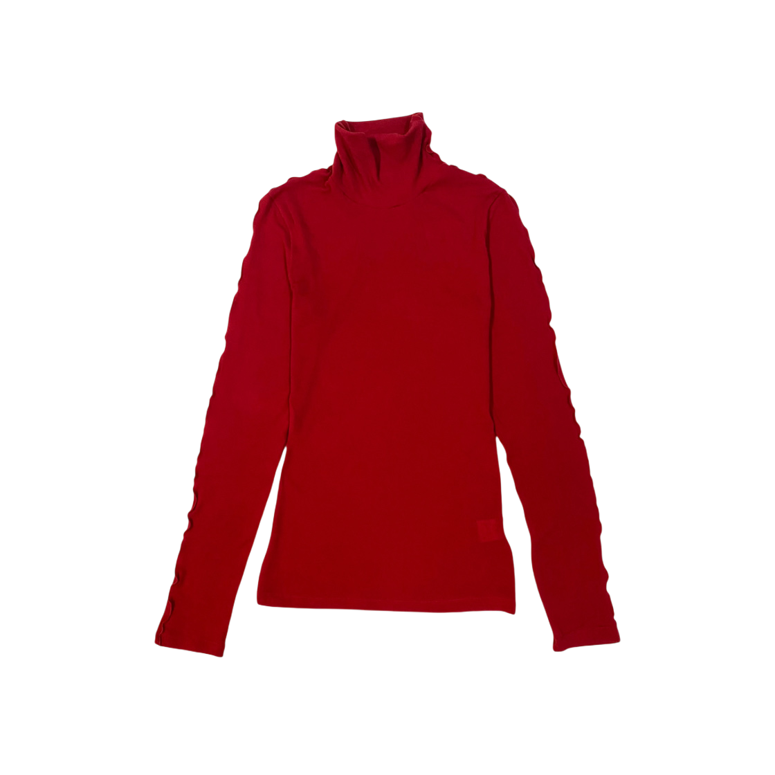 Line Detailed Turtleneck Red Youngoh Line Detailed Turtleneck Red