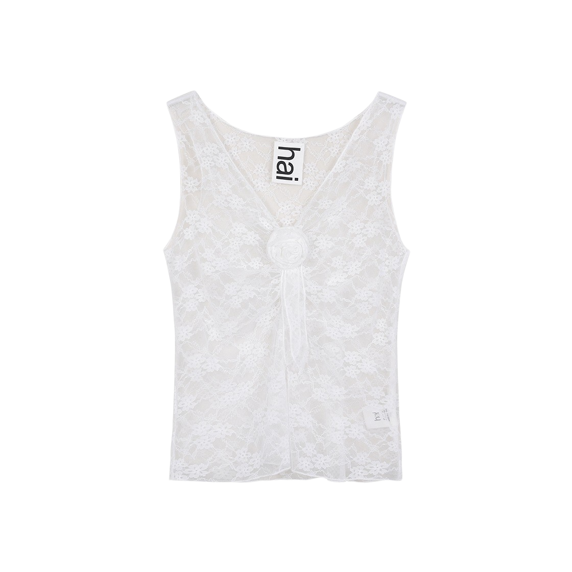 KW4BTSSHI04WT Hai Women Gigi Top White