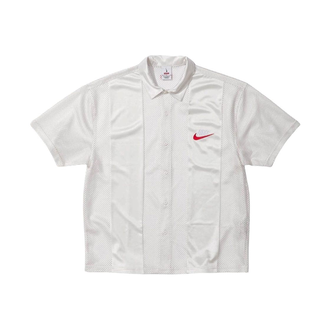 슈프림 x 나이키 메쉬 숏슬리브 셔츠 화이트 - 24SS | Supreme