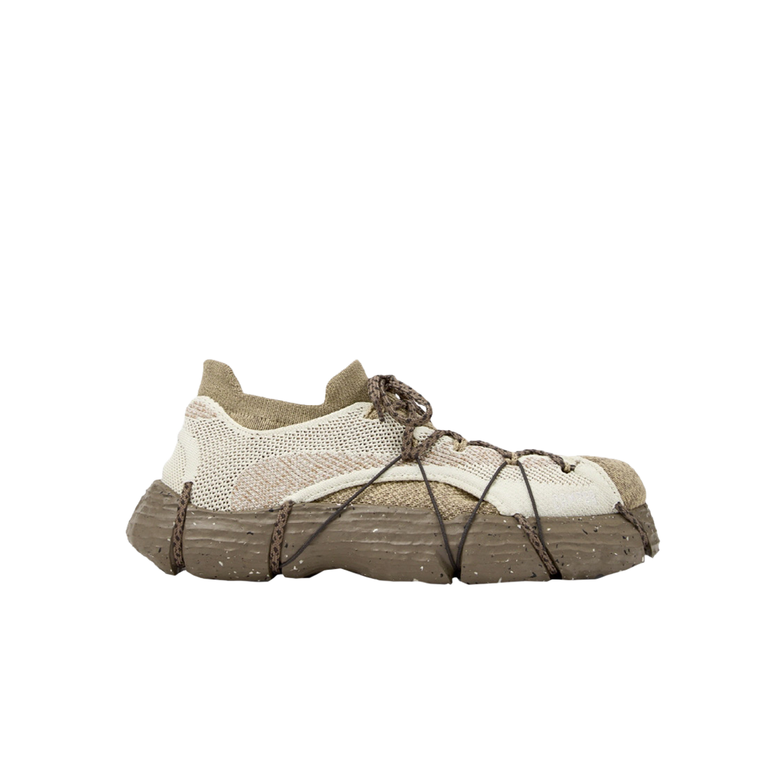 캠퍼 남성 로쿠 스니커즈 베이지