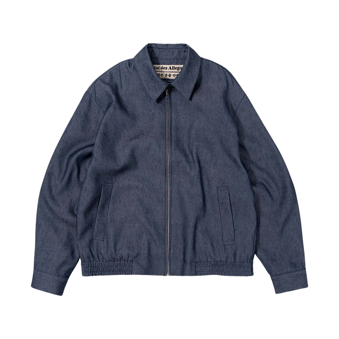 23FW-JTSHnv Traktat Staff Harrington Jacket Navy