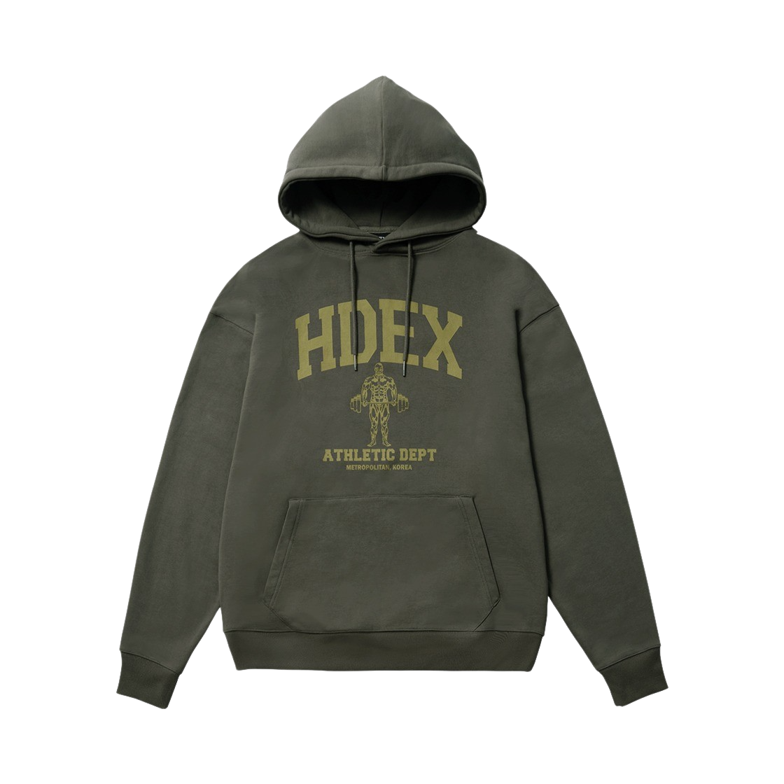 HD23FHD08M02SBR HDEX Compression Hoodie Smokybrown