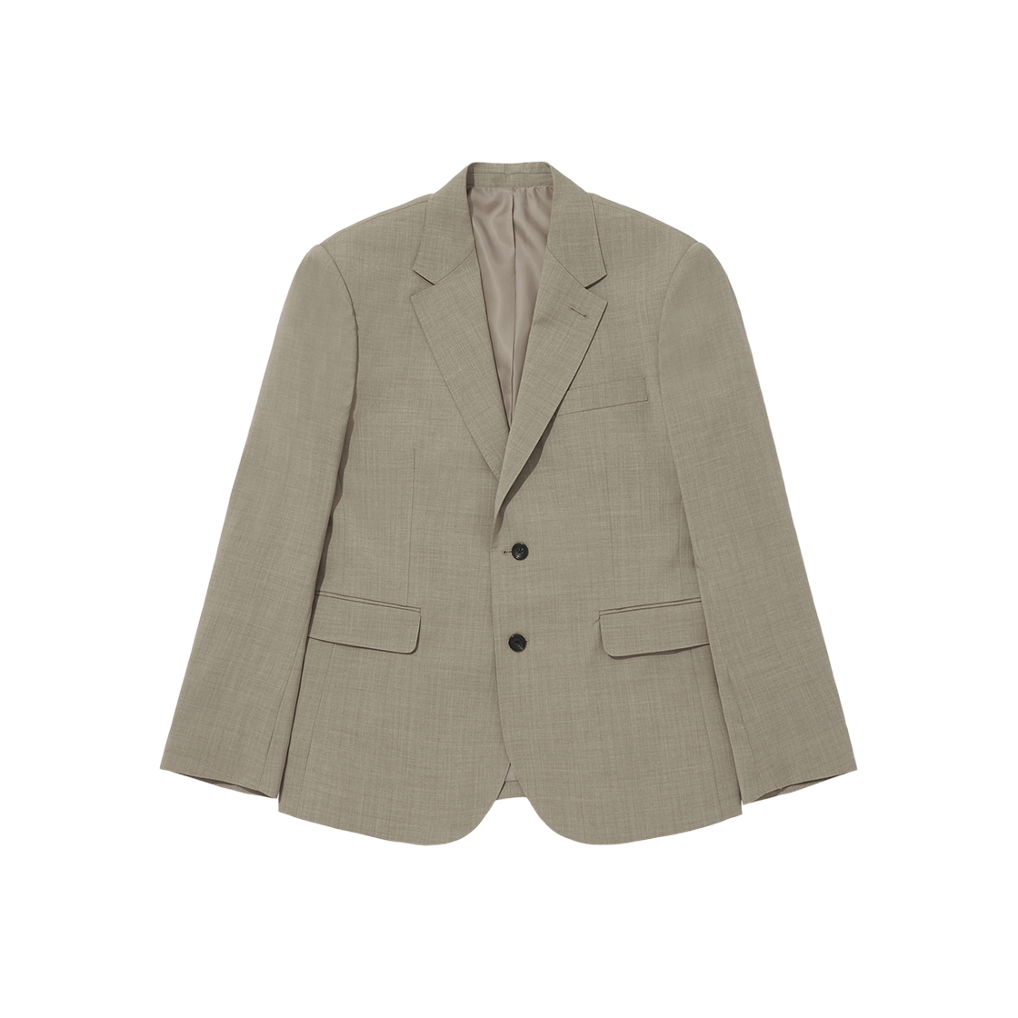 바이랑 버진 울 테일러드 프릭 스티치 수트 자켓 베이지(BY RANG Virgin Wool Tailored Prick Stitch Suit Jacket Beige)