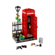 Lego Red London Phone Box