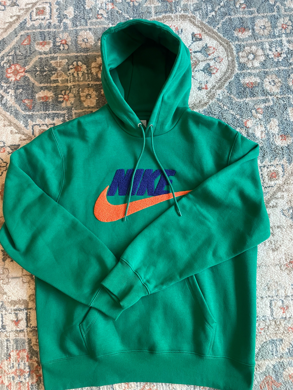 Nike Club Fleece Pullover Hoodie Malachite - Asia 착용 스타일 - 1