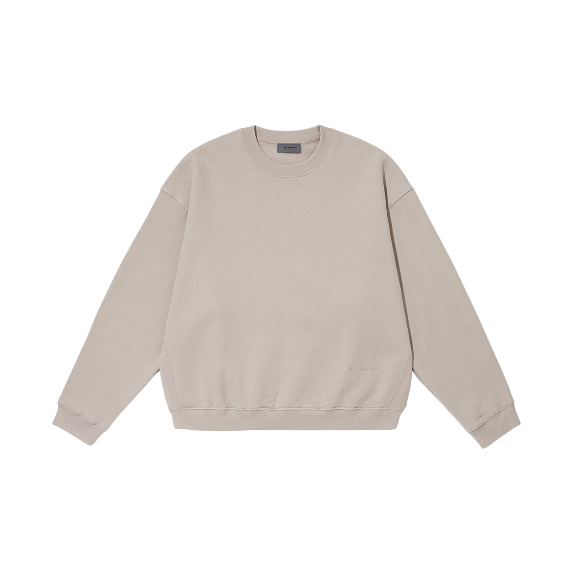 BR023SU0001C01 BY RANG Soft Cotton Jersey Sweatshirt Oatmeal