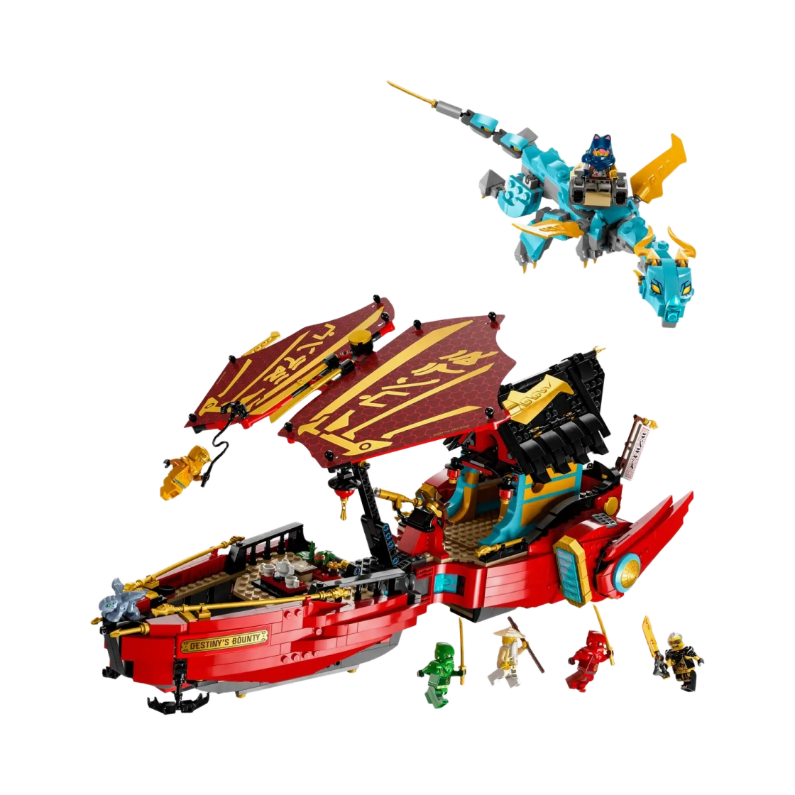 레고 닌자고 드래곤 전함 - 시간과의 경주(Lego Ninjago Destiny's Bounty - Race Against Time)