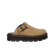 Dr. Martens Zebzag Suede Casual Slingback Platform Mules Savannah Tan