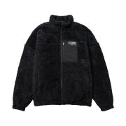 HDEX Fur Fleece Zip-Up Black