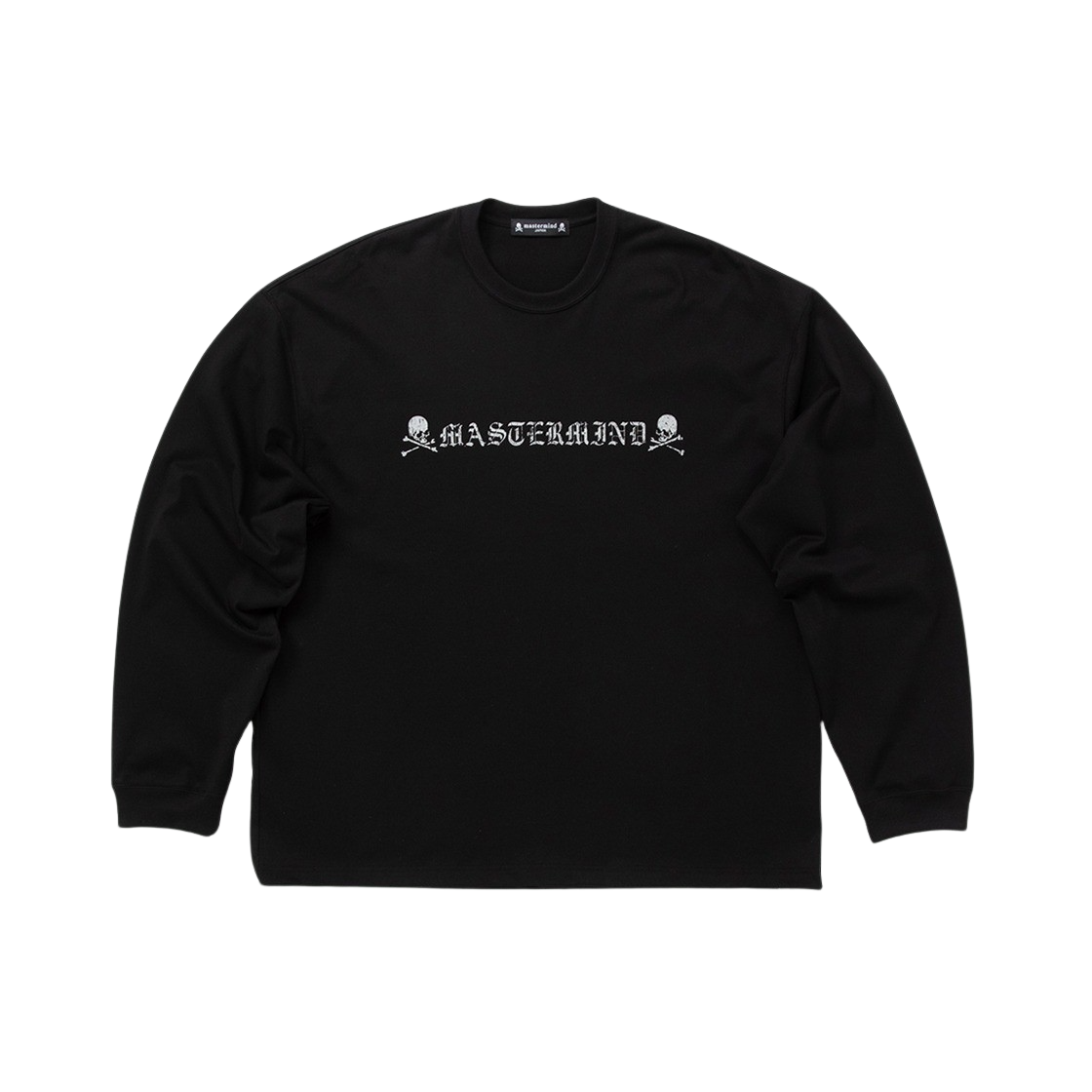 KM4DTSSMN09BK Mastermind Japan Logo L/S Tee Black - 24FW