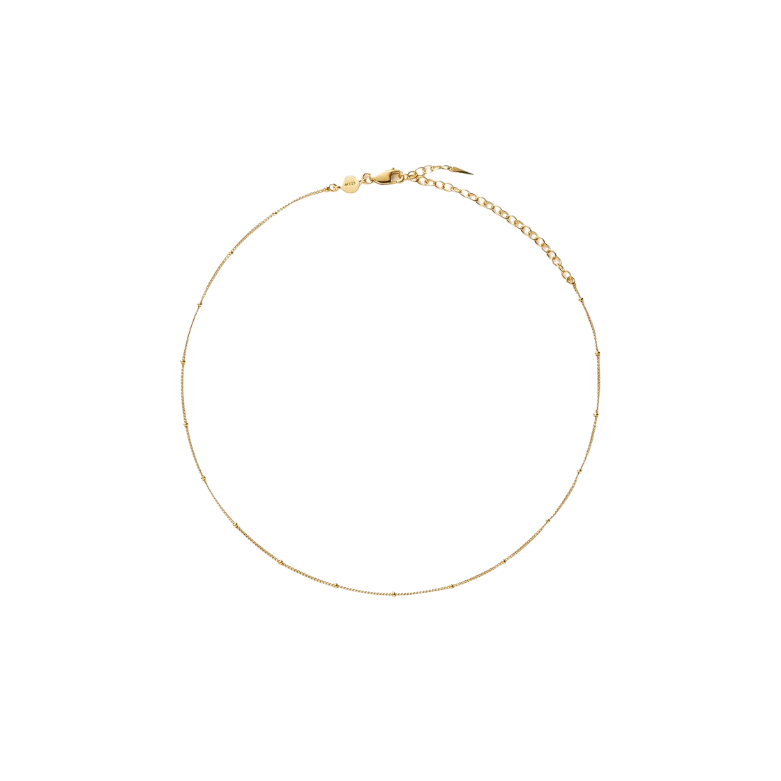 KW4CJENMM06GD Missoma Gold Bobble Chain Choker - 24FW