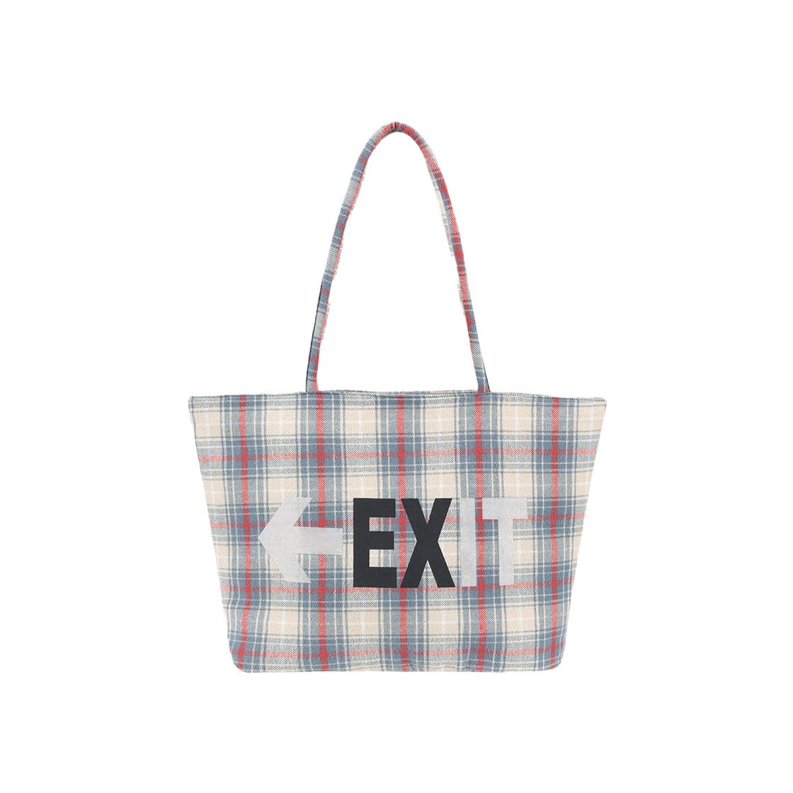 GR25SSMA02PN GRAILZ Checkered Tote Bag Pink