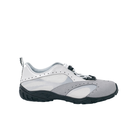 HSNT001SG HugYourSkin X NegativeThree Half tone string sneakers Lavender Grey