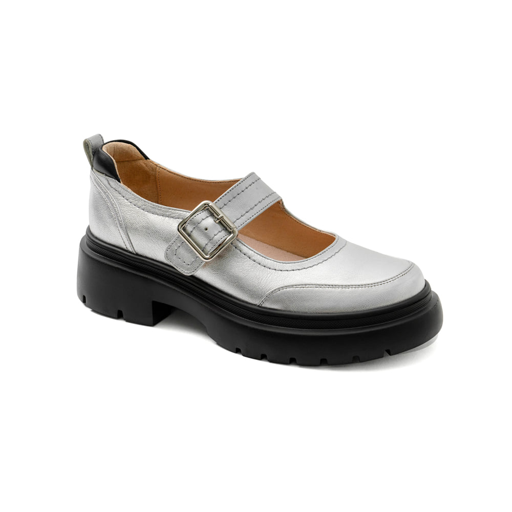 톰맥캔 카밀라 01 여성 메리제인 슈즈 실버(Thom McAn Camila 01 Dress Silver) - 3