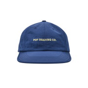 Pop Trading Company Flexfoam Sixpanel Hat Navy Snapdragon