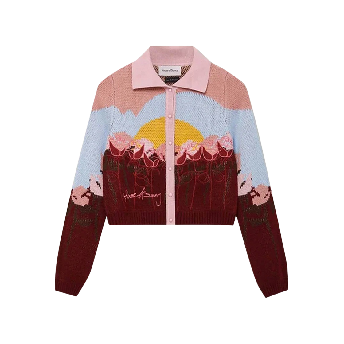 HSDD343RB House of Sunny Women Garden Of Eden Tripper Cardigan Multi - 대표 이미지 #1