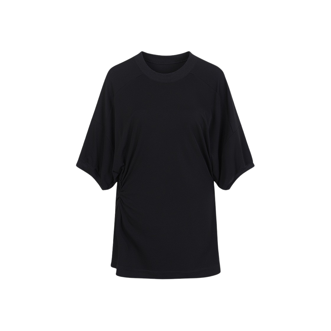 KW4BTSSAK06BK Akikoaoki Women Drop Puff T-01 Black