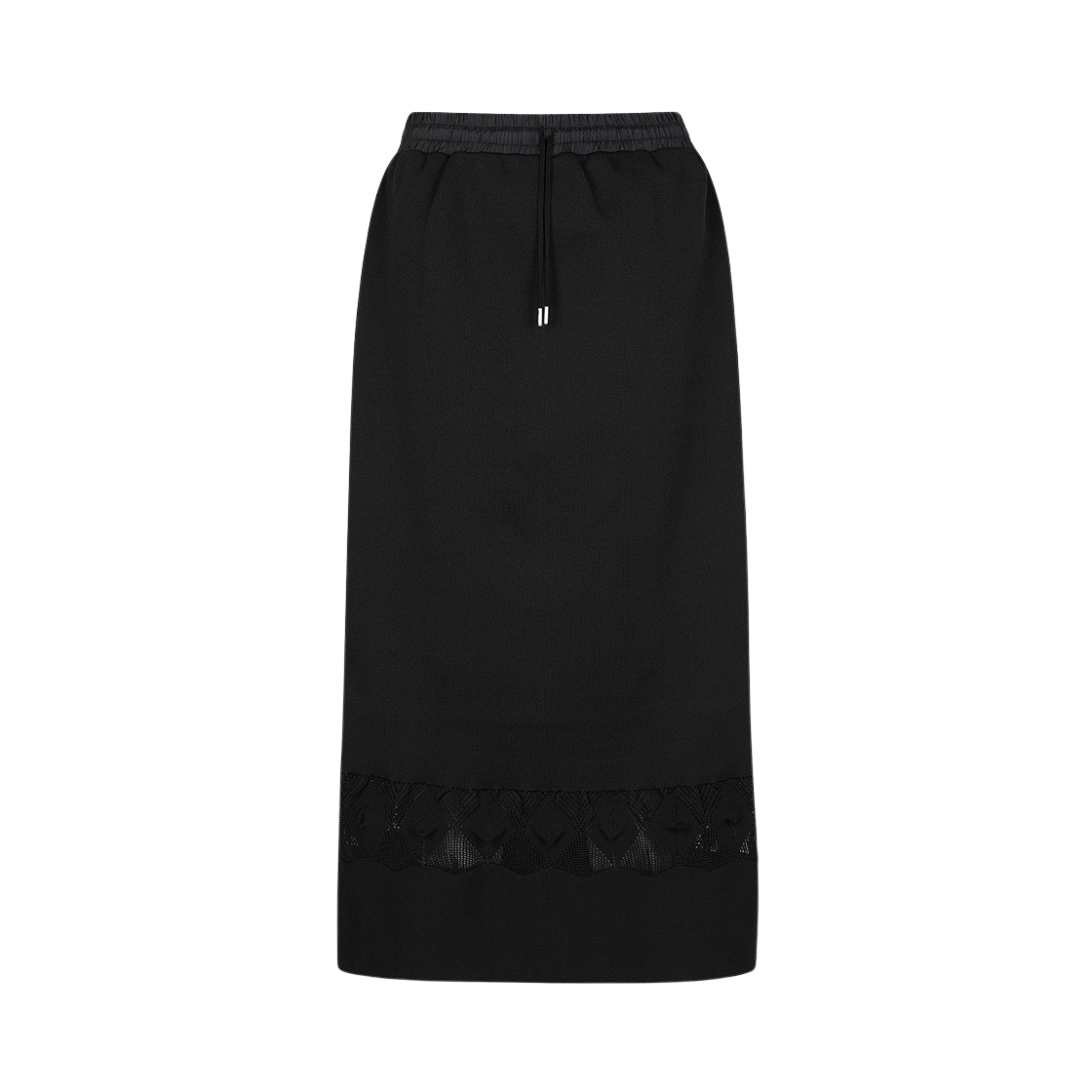 KW4DSKLOD07BK Odakha Women Water Falls Tight Skit Black - 24FW