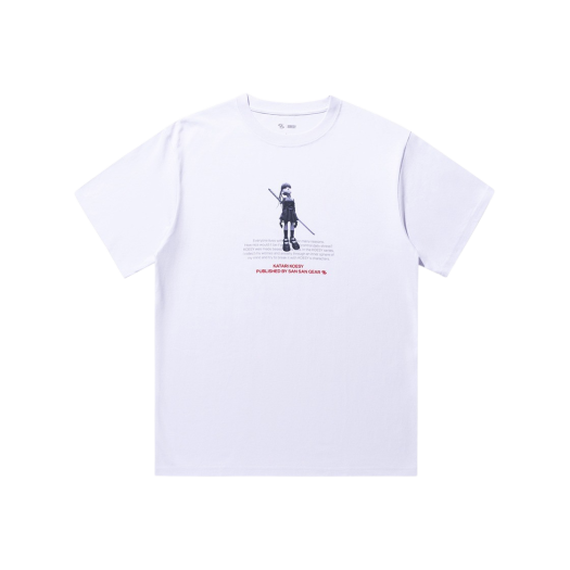 【SANSAN GEAR】Sansan Gear x LOL Baron Pit T-Shirt Warm Grey 산산기어 x 롤 바론 핏 티셔츠 화이트 | Sansan Gear | KREAM