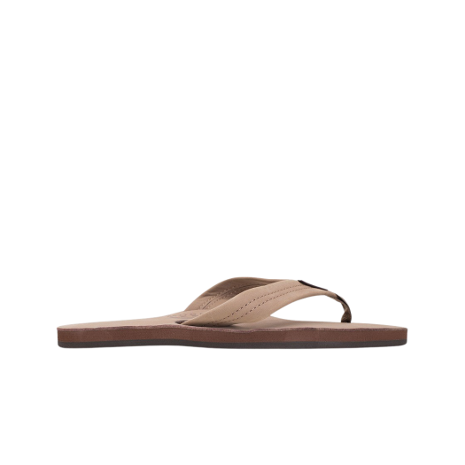 R02 Rainbow Sandals Single Layer Dark Brown