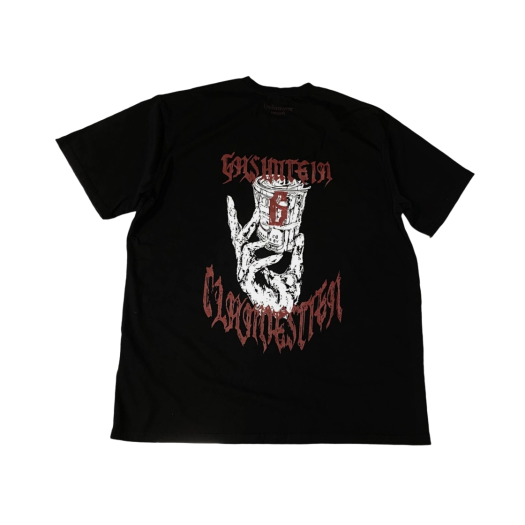Undermycar Gashutein 6 Money Bundle Graphic T-Shirt Rococco Red - 24SS
