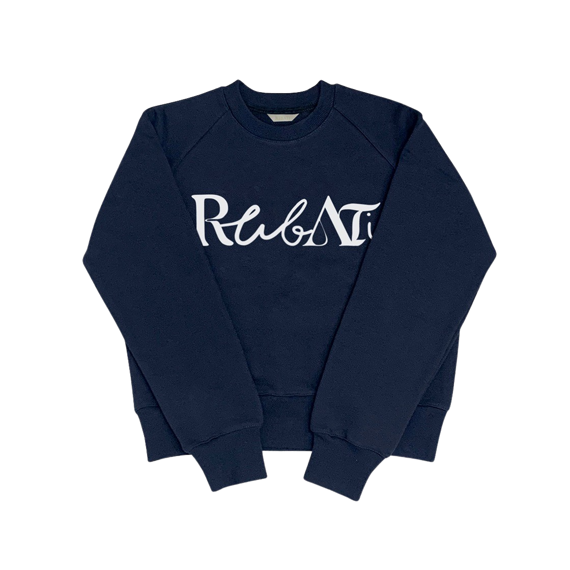 루바티 레터링 로고 스웻셔츠 네이비(Rubati Lettering Logo Sweatshirt Navy)